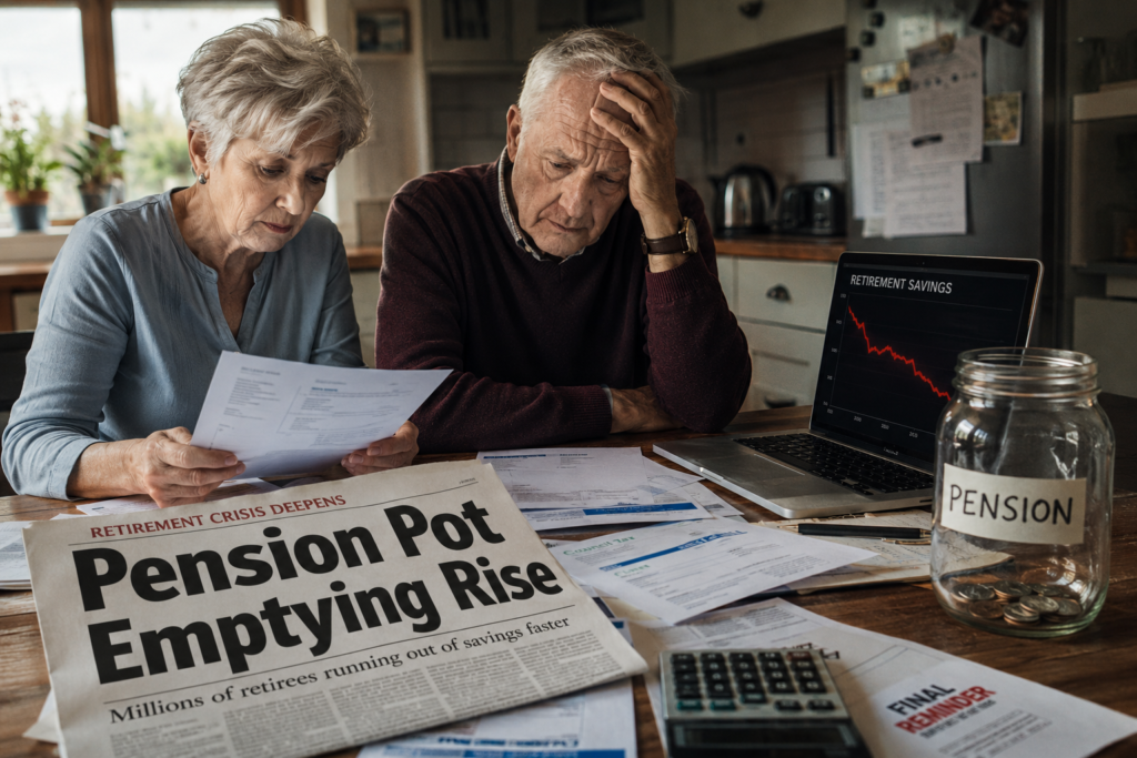 Pension Pot Emptying Rise