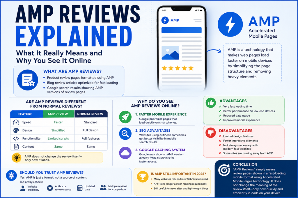AMP Reviews