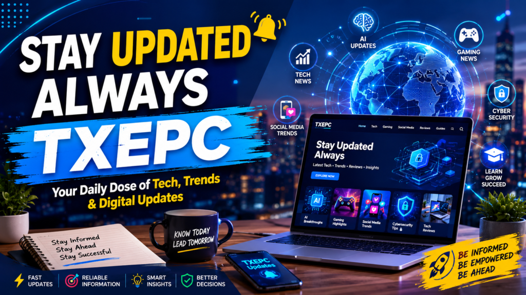 Stay Updated Always TXEPC