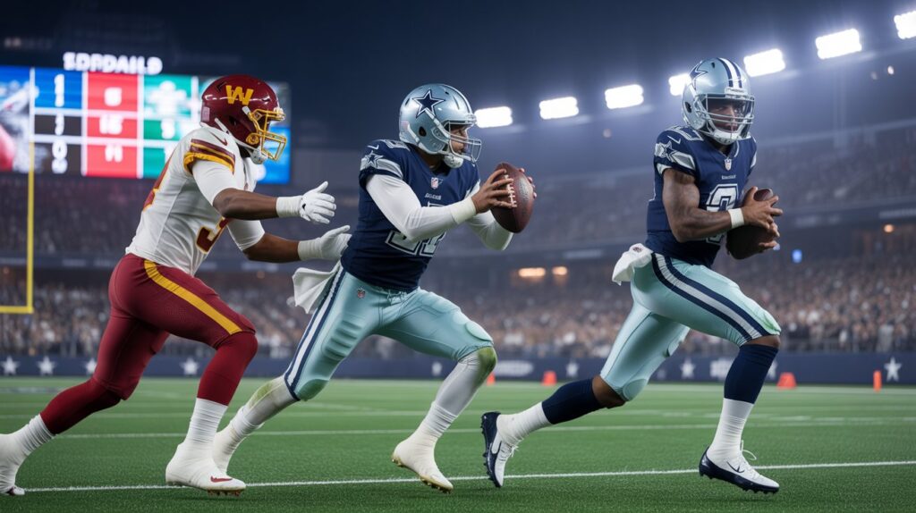Washington Commanders vs Dallas Cowboys Match Player Stats