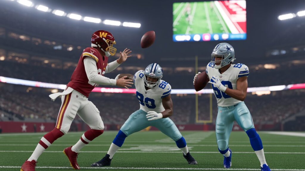 Washington Commanders vs Dallas Cowboys Match Player Stats
