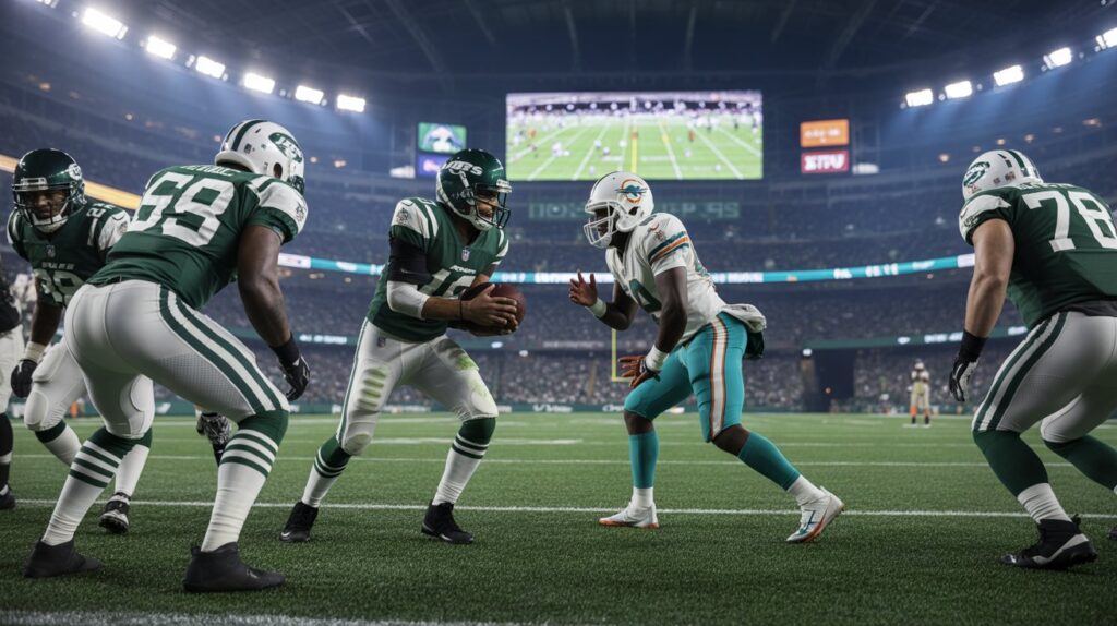 New York Jets vs Miami Dolphins Match Player Stats