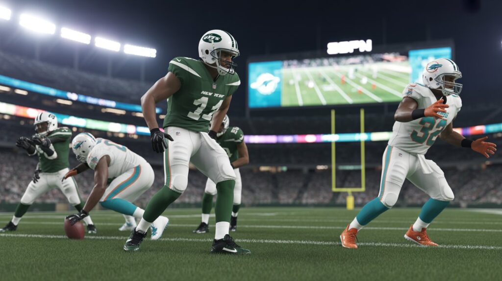 New York Jets vs Miami Dolphins Match Player Stats