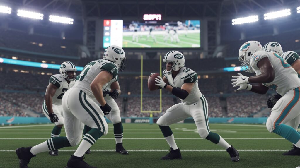 New York Jets vs Miami Dolphins Match Player Stats