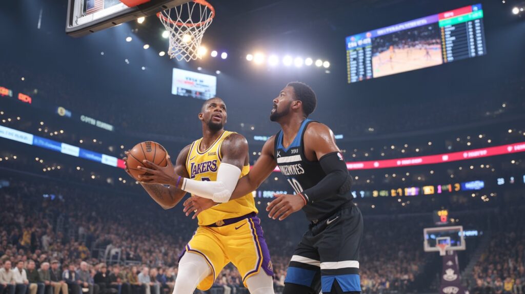 Lakers vs Timberwolves Match Player Stats