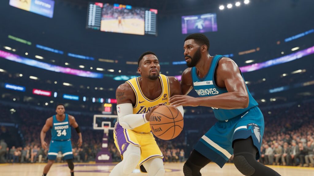 Lakers vs Timberwolves Match Player Stats