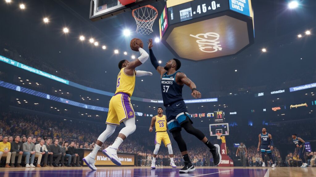 Lakers vs Timberwolves Match Player Stats