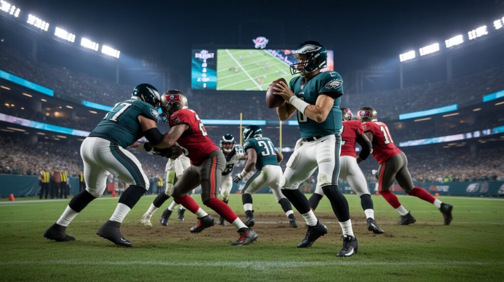 Philadelphia Eagles vs Tampa Bay Buccaneers Match Player Stats
