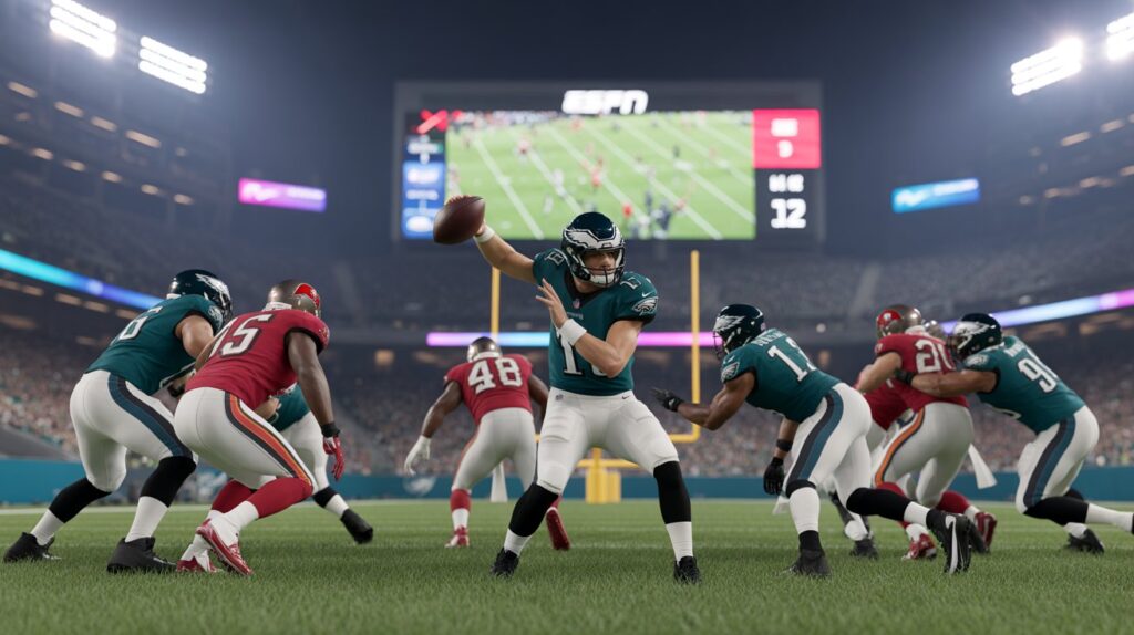 Philadelphia Eagles vs Tampa Bay Buccaneers Match Player Stats