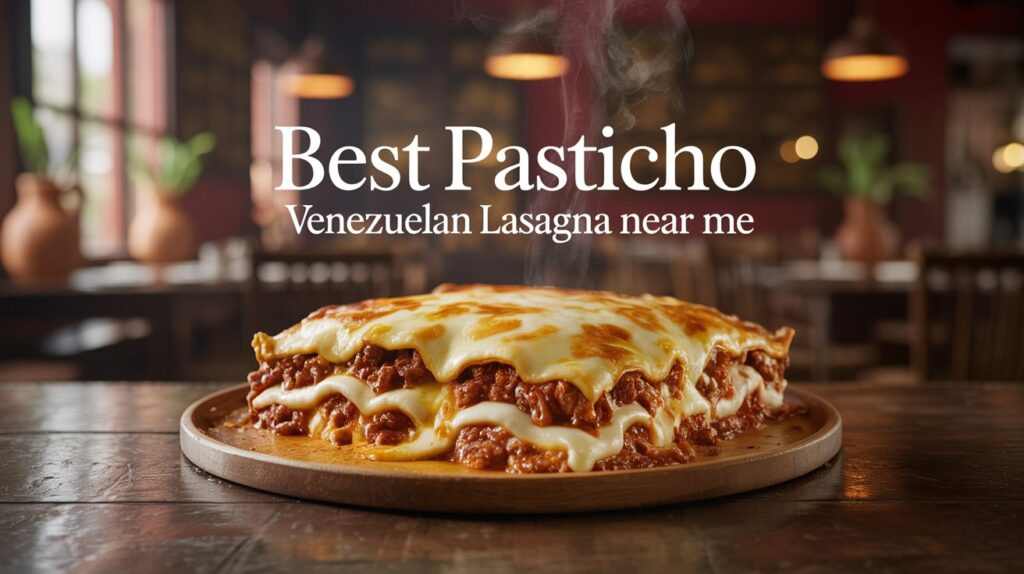 Best Pasticho Venezuelan Lasagna Near Me