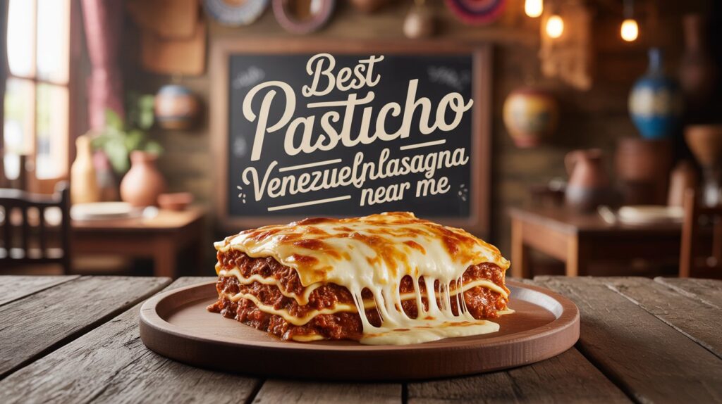 Best Pasticho Venezuelan Lasagna Near Me