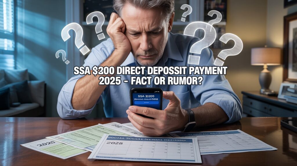 SSA $3200 direct deposit payment 2025