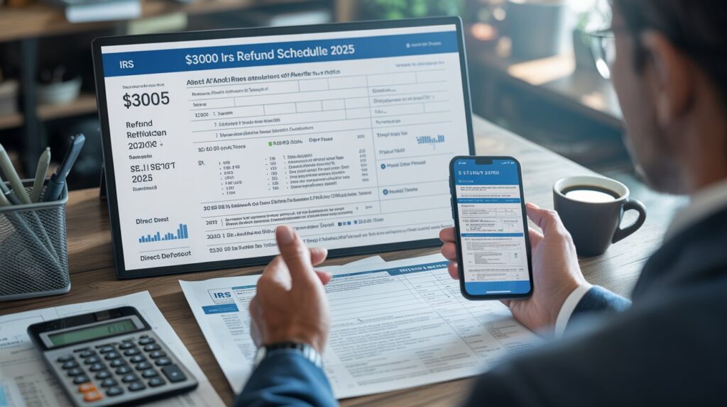 $3000 Irs Tax Refund Schedule 2025