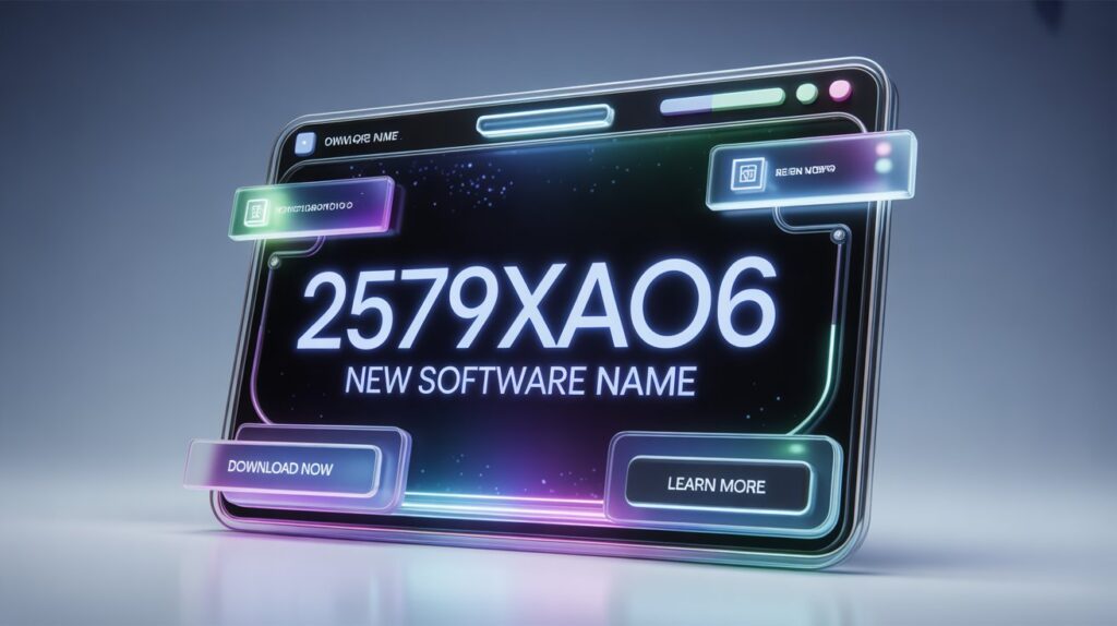 2579xao6 new software name