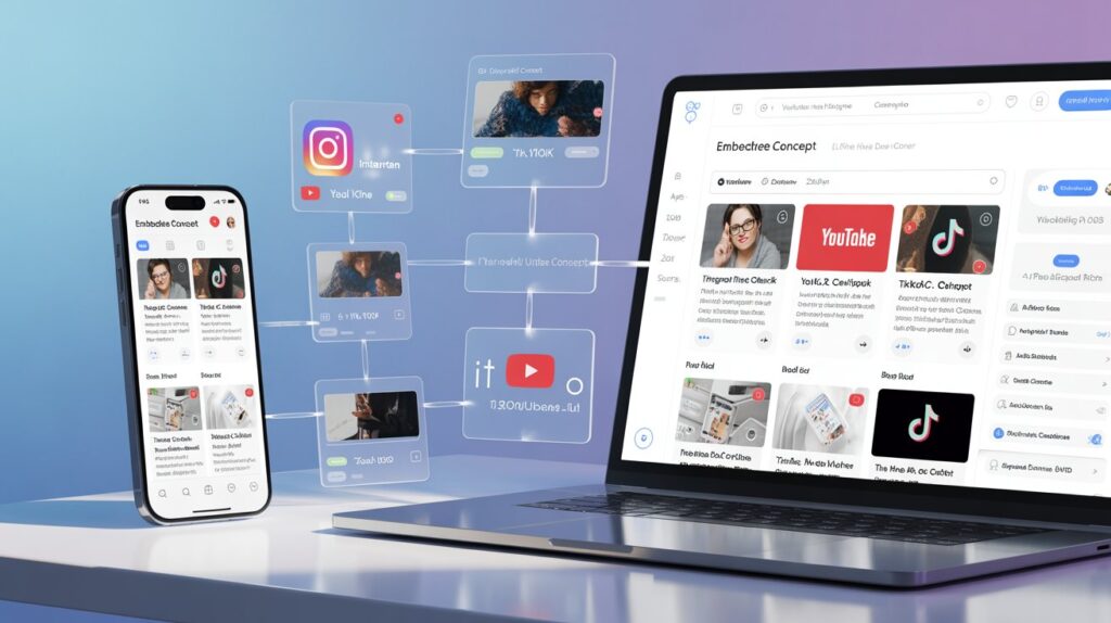 social media stuff embedtree