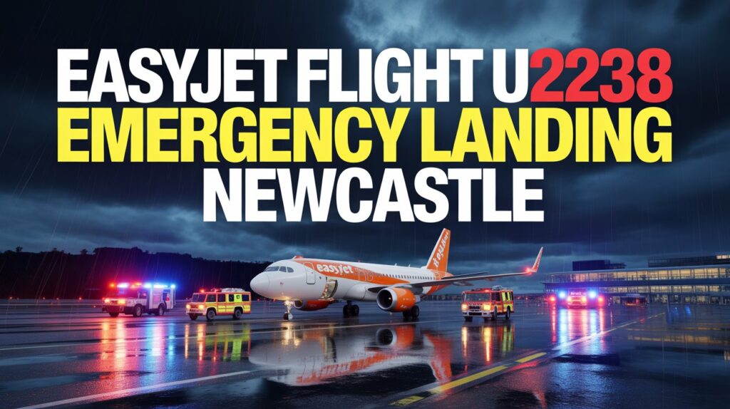 EasyJet Flight U2238 Emergency Landing Newcastle