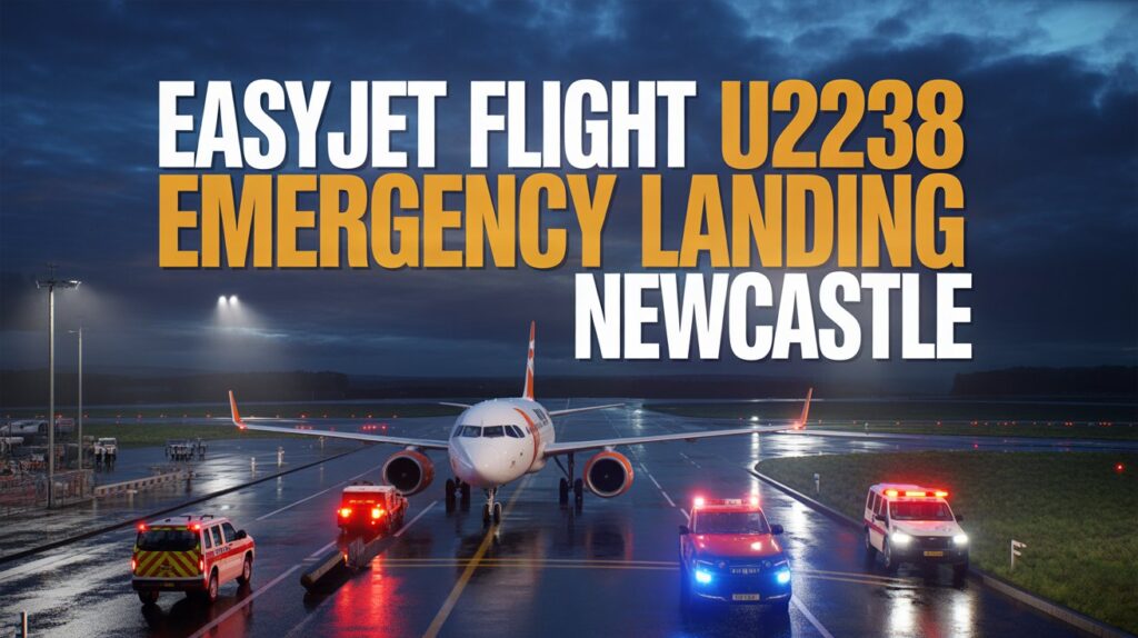 EasyJet Flight U2238 Emergency Landing Newcastle