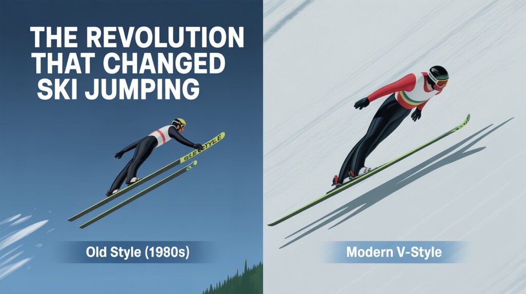 How is it possible for ski jumpers to stay in the air so long and how do they train for that?