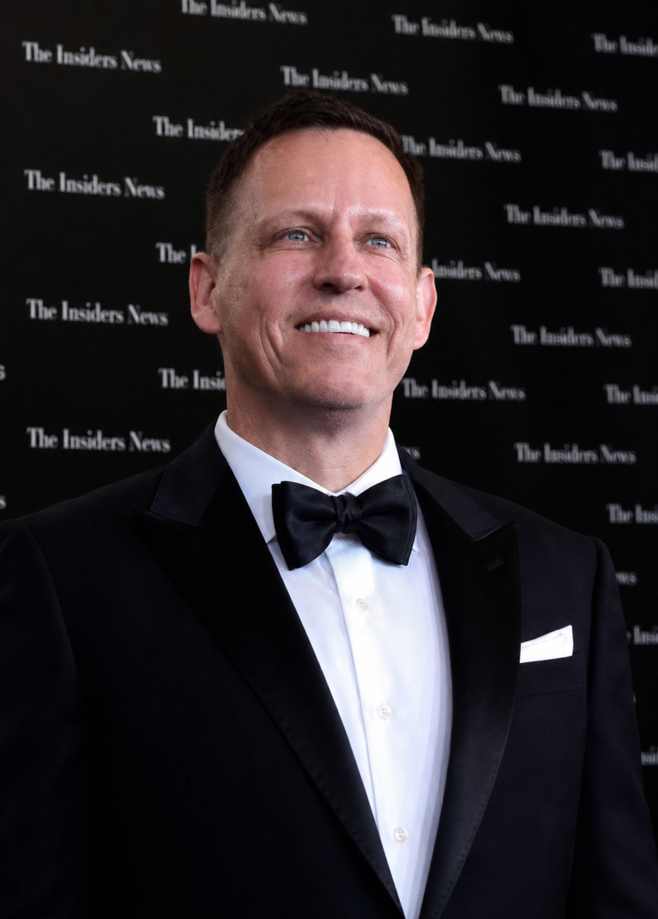 Dan Brown and Peter Thiel