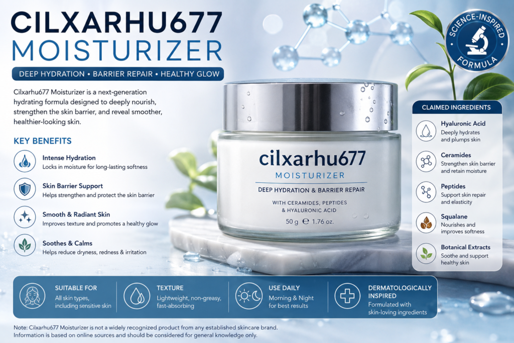 Cilxarhu677 Moisturizer